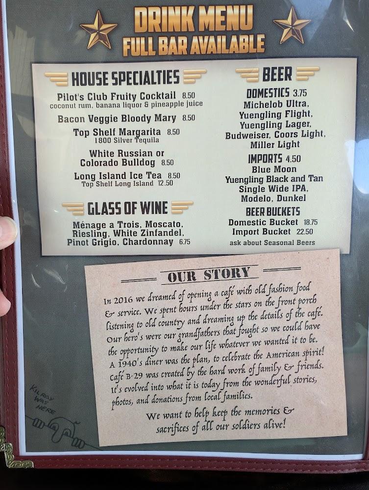 Cafe B-29 Menu image 4